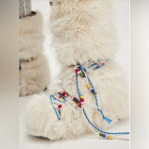 Apres All Day Beaded Boots - Free People Fur Boots